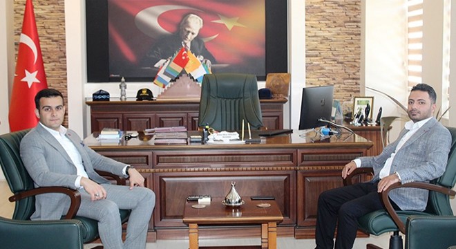 Savcılardan Kaymakam Topaloğlu'na ziyaret