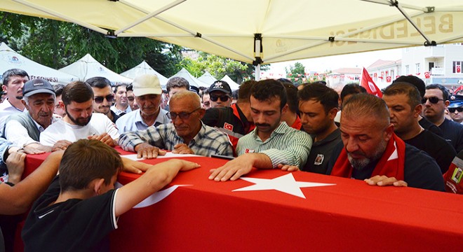 Şehit Özkanlı, Aksaray'da son yolculuğuna uğurlandı