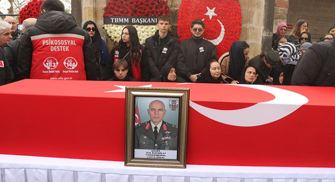 Şehit Tuğgeneral Baydilli, son yolculuğuna uğurlandı