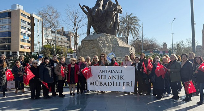 Selanik mübadillerinin Antalya'ya gelişinin 102. yılı anıldı