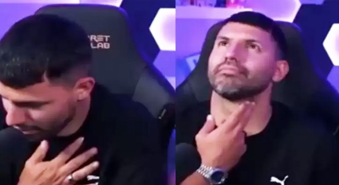 Sergio Agüero canlı yayında kalp sorunu yaşadı
