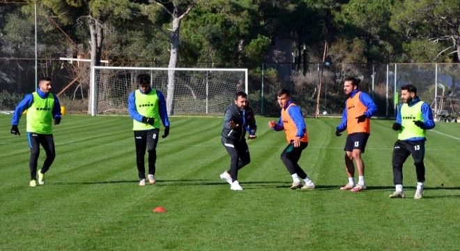 Serik Belediyespor Çorum maçı hazırlıklarını sürdürdü