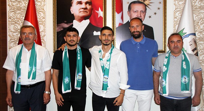 Serik Belediyespor'da iki imza