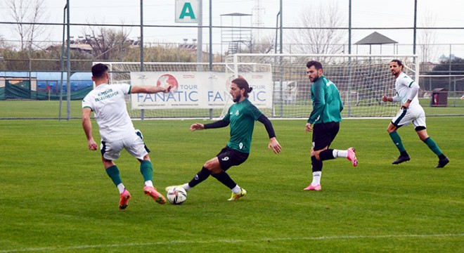 Serik Belediyespor hazırlık maçında berabere