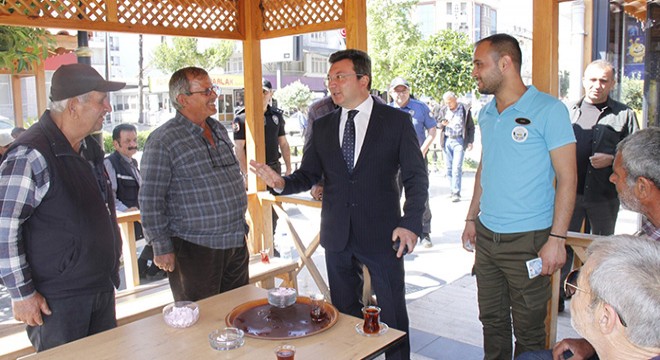 Serik Kaymakamı Şahin, tütün denetimine katıldı