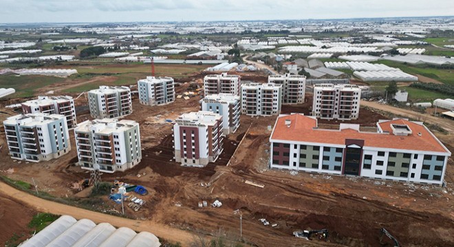 Serik TOKİ'de 357 konut sahiplerini buldu