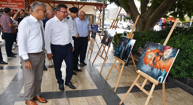 Serik'te, '15 Temmuz Demokrasi ve Milli Birlik Günü Fotoğraf Sergisi' açıldı