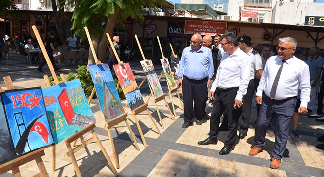 Serik'te 15 Temmuz sergisi