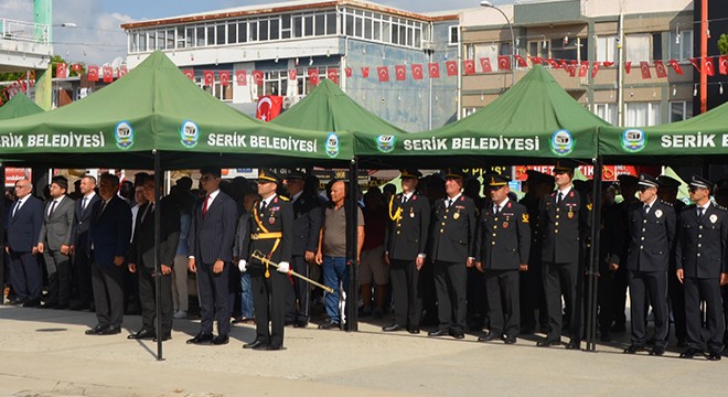 Serik'te 30 Ağustos Zafer Bayramı kutlandı