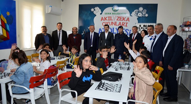 Serik'te Akıl ve Zeka Oyunları Merkezi açıldı