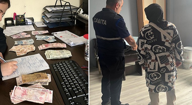 Serik'te dilenci operasyonu