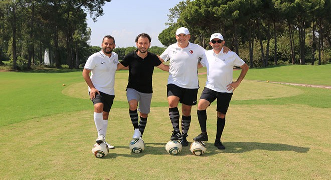 Serik'te futgolf heyecanı
