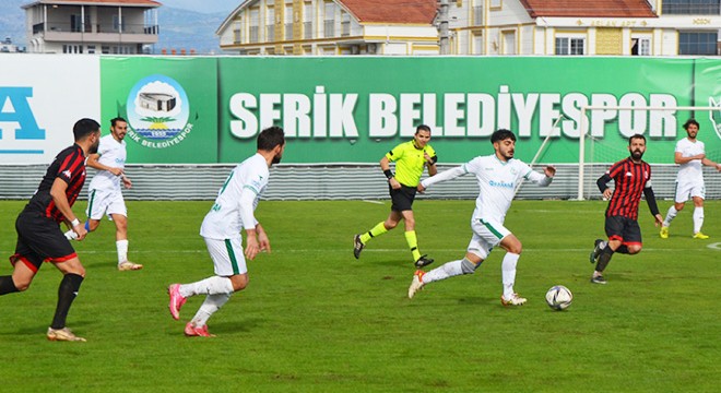 Serik'te hedef galibiyet