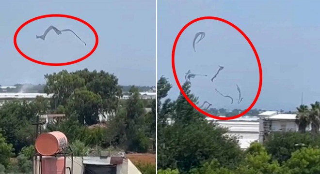 Serik'te hortum seralara zarar verdi