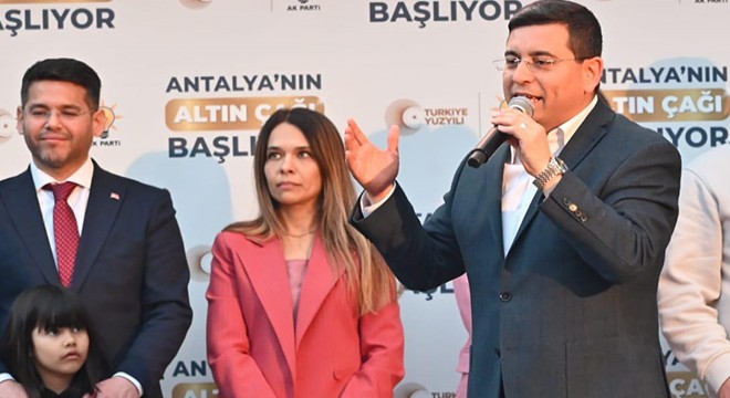 Serik'te miting gibi SKM açılışı