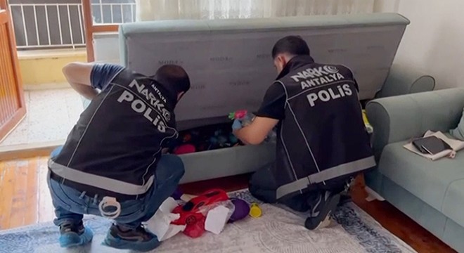 Serik'te uyuşturucu operasyonları