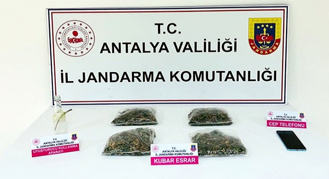 Serik'te uyuşturucu operasyonu