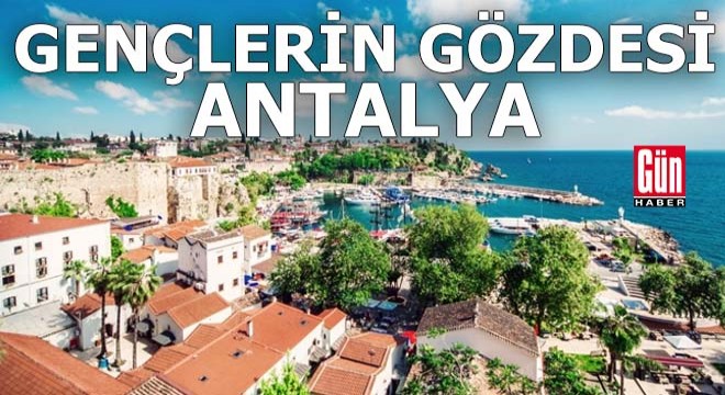 Seyahatsever gençlerin gözdesi Antalya oldu