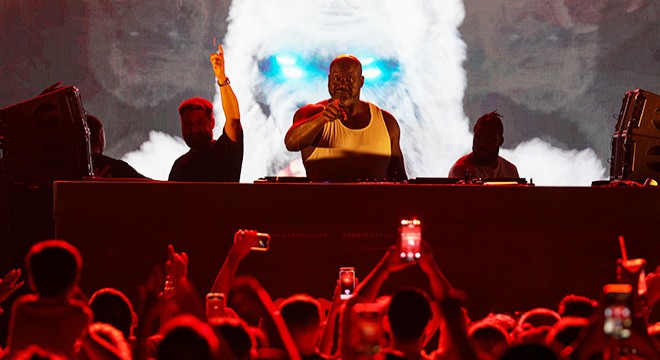 Shaquille O'Neal'dan Antalya'da DJ performansı