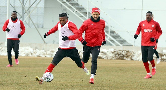 Sivasspor, Alanyaspor maçı hazırlıklarını sürdürdü
