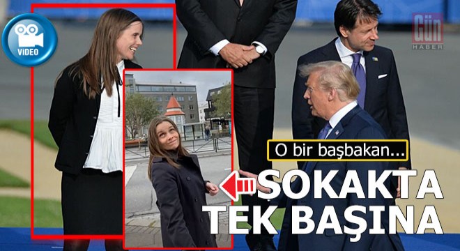 Sokakta tek başına bir başbakan...