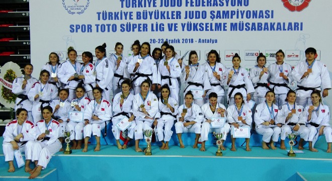 Spor Toto Judo Süper Lig'de Galatasaray'dan çifte şampiyonluk