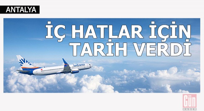 SunExpress, iç hat uçuşlarına başlıyor