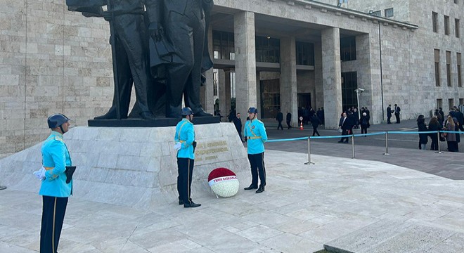 TBMM'de Atatürk'ü anma töreni