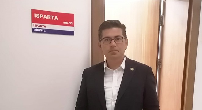 TBMM'de 'Isparta' tabelası