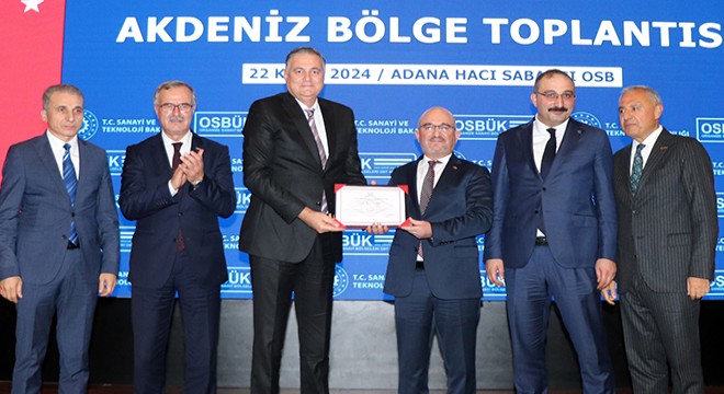 TSE'den Antalya OSB'ye Yeşil OSB Belgesi