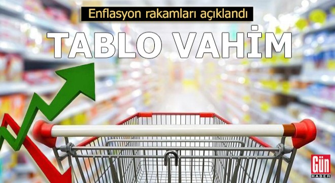Tablo vahim! Enflasyon rakamları açıklandı