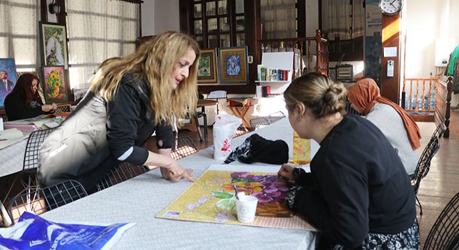 Tarihi bina Kültür Sanat Atölyesi oldu