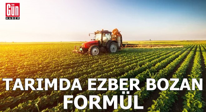 Tarımda ezber bozan formül