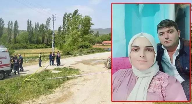 Tarladan dönen çifti, tabanca ile öldürdü