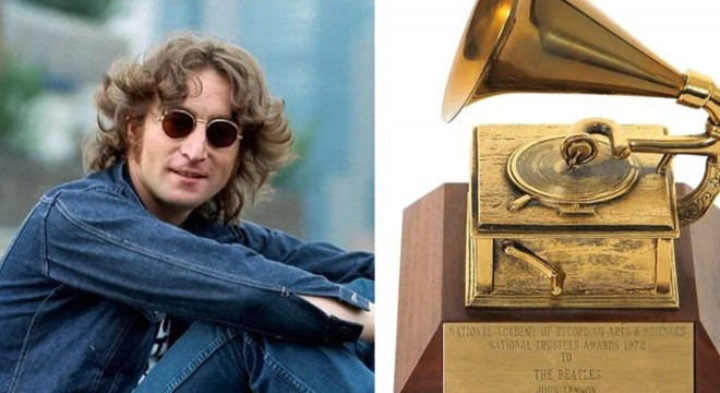 The Beatles'ın 1972'de aldığı Grammy açık artırmada