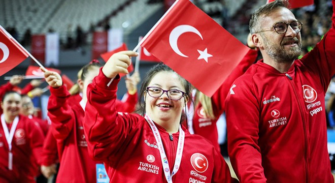 Trisome Games 2024'ün açılışı, Antalya'da gerçekleşti