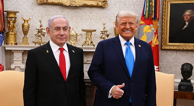 Trump ve Netanyahu Beyaz Saray'da görüştü