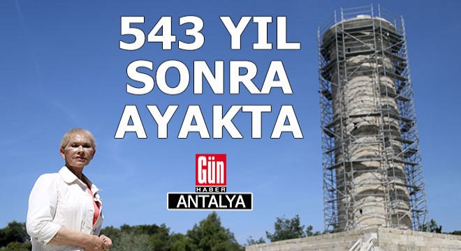 Tsunami yıktı, 543 yıl sonra ayağa kaldırıldı