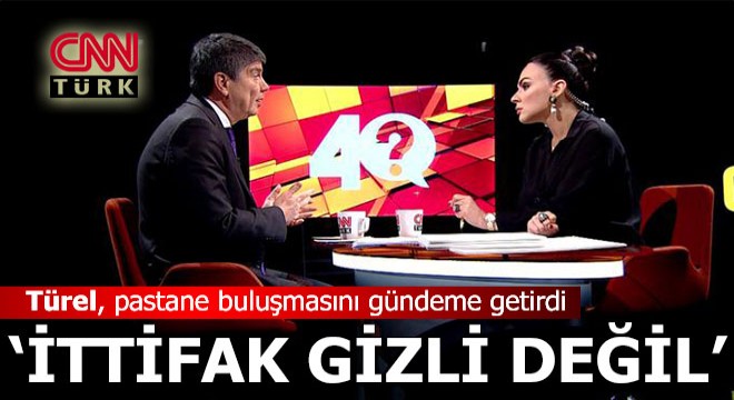 Türel CNN Türk'ün konuğu oldu