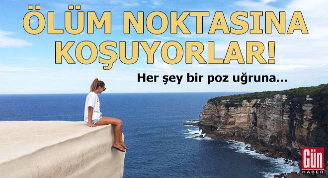 Turistler fotoğraf çektirmek için ölüm noktasına koşuyor!