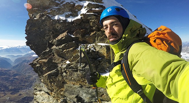 Türk öğrenciler Matterhorn Dağı'na tırmandı