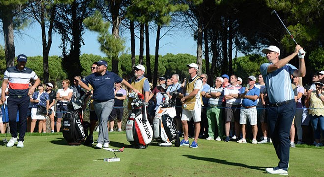 Turkish Airlines Open Golf Turnuvası başladı
