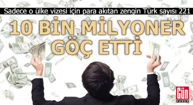 Türkiye'nin zengini de göç ediyor