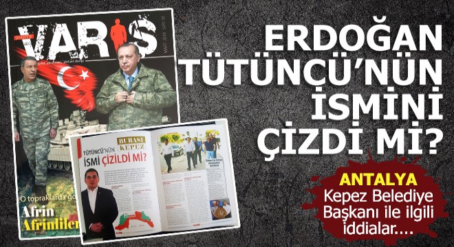 Tütüncü'nün ismi çizildi mi?