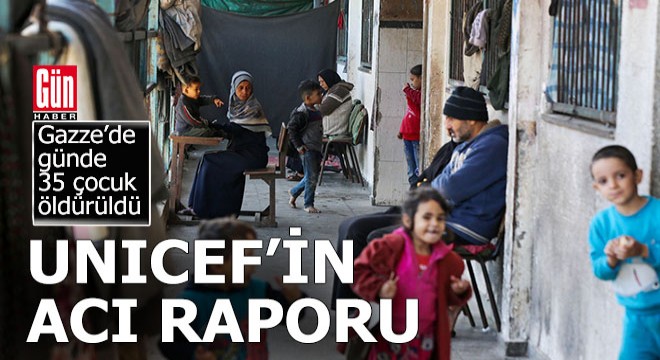 UNICEF'ten acı rapor