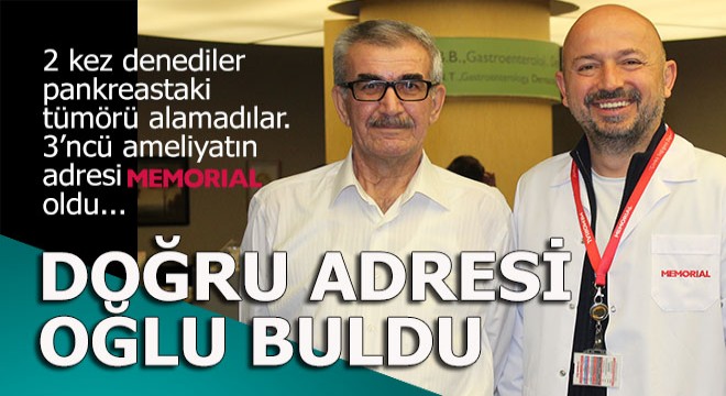 Üçüncü ameliyatında pankreasındaki kitleden kurtuldu