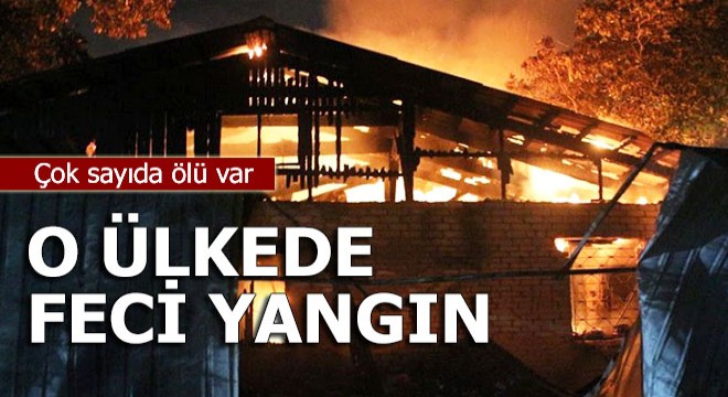 O ülkede akıl hastanesinde feci yangın: En az 6 ölü