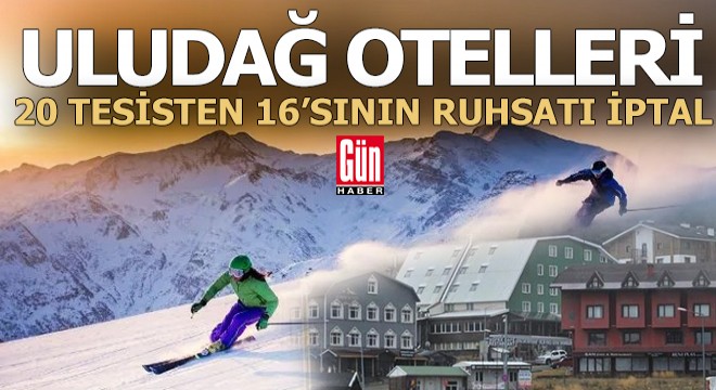 Uludağ'da oteller yeni kayak sezonunda açılamayabilir
