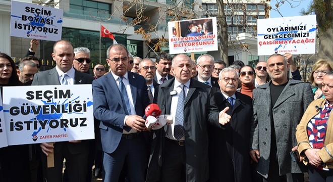 Ümit Özdağ: Seçimde 'mavi boya' uygulaması istiyoruz