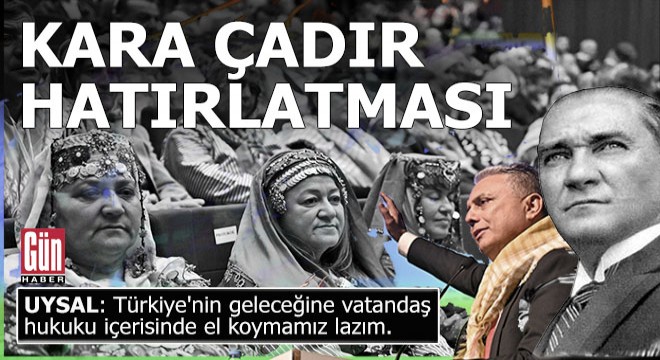 Ümit Uysal'dan kara çadır hatırlatması